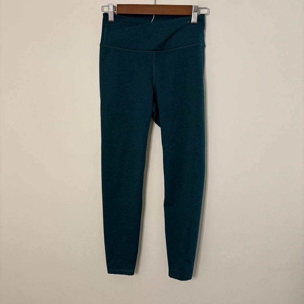 Old Navy Women’s Small Cloudcomfy Green Leggings High Rise fall cozy